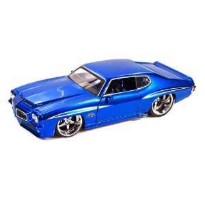  1971 Pontiac GTO Judge 1/24 Mass Metallic Blue: Toys 
