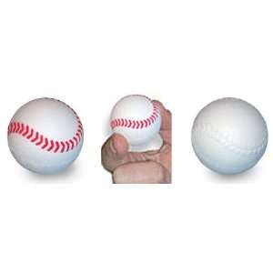  SMALL BALL Polyurethane Foam Baseballs (DZ) 5 INCHES/0.5 