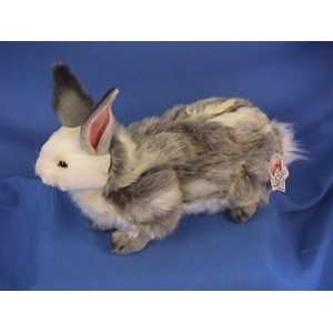  Hansa Jacquard Rabbit Stuffed Plush Animal: Toys & Games