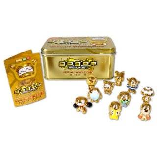 Crazy Bones Gogos Gold Series 2 Limited Edition Tin Set  Toys & Games 