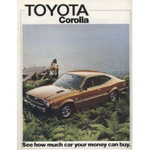  1975 Toyota Corolla Original Sales Brochure Everything 