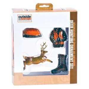 Deer Hunting Ornament Set:  Home & Kitchen
