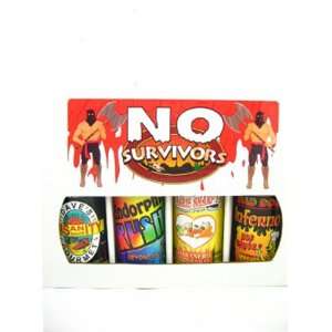 No Survivors Hot Sauce Box  Grocery & Gourmet Food