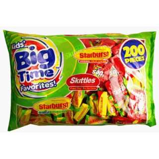 Kids Big Time Favorites 200 Piece Bag Grocery & Gourmet Food