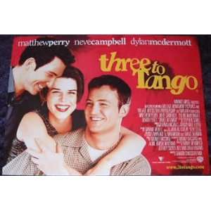  Three To Tango   Original British Quad Movie Poster   30 x 
