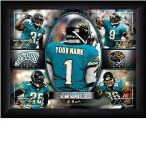  Jacksonville Jaguars Personalized Action Collage Print 