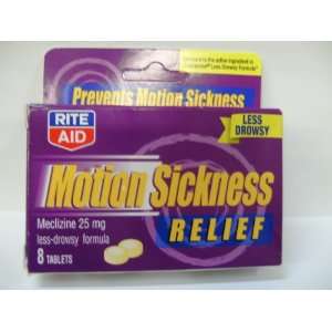  Rite Aid Motion Sickness Relief, 8 ct. Health & Personal 