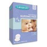 10. Lansinoh 20265 Disposable Nursing Pads, 60 Count Boxes (Pack of 