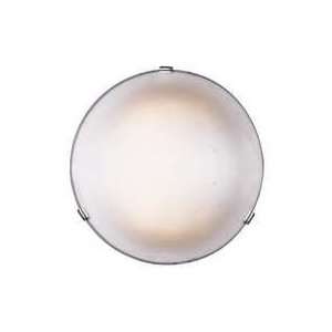   Circolo 12 Wide Simple White Ceiling Light Fixture