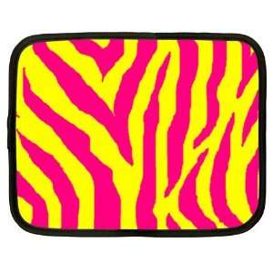   Netbook Notebook XXL Case Bag Zebra Print Pattern ~ Free Shipping