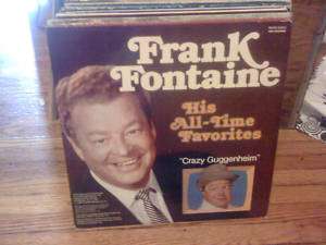 Frank Fontaine His All Time Favorites LP Jackie Gleason  