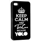   stay trill Apple Iphone 4 / 4 case gold bay drake headines houston lea
