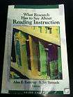 What Research Has to Say About Reading Instruction (2002, Paperback)