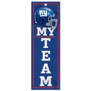  NFL New York Giants Sign My Team: Sports & Outdoors