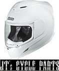 New icon airframe white full face motorcycle helmet medium 0101 4098