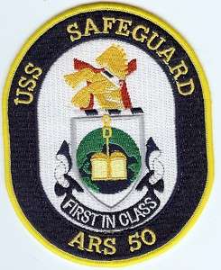 USS Safeguard ARS 25 BC Patch, LLC Catalog No. c6903  