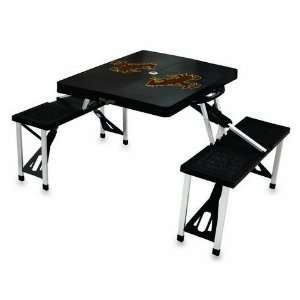   Cowboys Portable Folding Tailgating Picnic Table: Sports & Outdoors