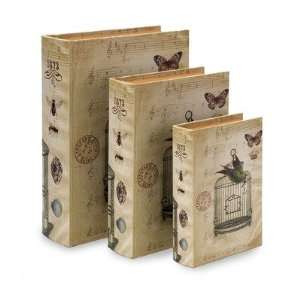 Hannah Canvas Book Boxes (Set of 3) 