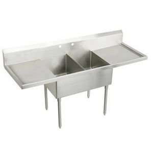   Weldbilt Two Compartment Scullery Commercial: Home Improvement