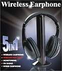 In 1 Wireless Earphone Headphone For /MP4 PC/Notebook TV CD Audio 
