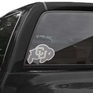    Colorado Buffaloes Large Perforated Window Decal: Automotive