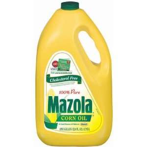 Mazola 100% Corn Oil   1 gal.: Grocery & Gourmet Food