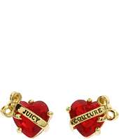 Juicy Couture   Heart Banner Studs