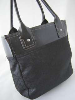 Nwt $65 Authentic Tommy Hilfiger Womens Purse Bag Small Tote Black 