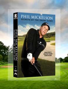   Mickelson Secrets Of The Short Game Golf 2 DVD Set 097368944244  