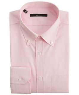 Gucci light pink button down pocket dress shirt   