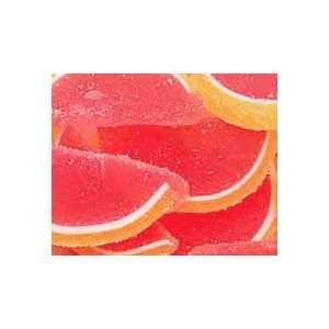 Pink Grapefruit Fruit Jell Slices 5LB Bag (Bulk)  Grocery 