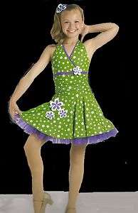 NEW 266 Skate Dance Costume Dress Artistic Character Party Girl  