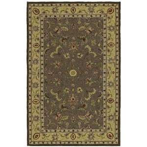 Home and Porch Collection Chatham County Mocha Floral Outdoor Rug 2.00 