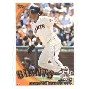  Edgar Renteria   San Francisco Giants   Limited Edition World Series 