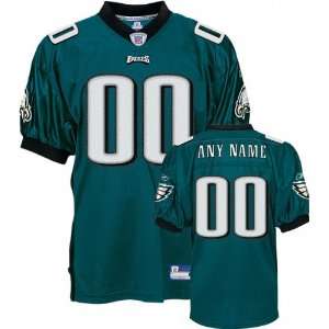   Green Authentic Jersey: Customizable NFL Jersey: Sports & Outdoors