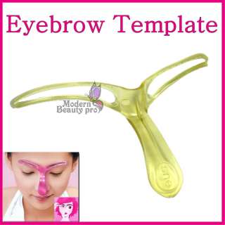 Professional Eyebrow Template Stencil Shaping DIY Beauty Tool  