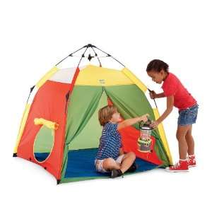  Kid Sized Camping Tent with Waterproof Floor and Carry Bag 