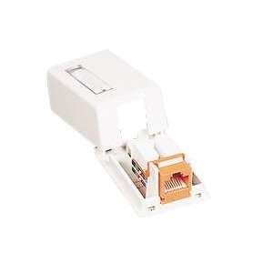   Mount Box White Includes mounting screws and adhesive tape