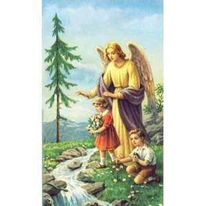  Guardian Angel Custom Prayer Card: Toys & Games