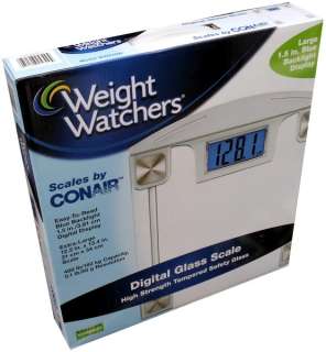   Watchers Digital Bathroom Scale High Strength Tempered Safety Glass