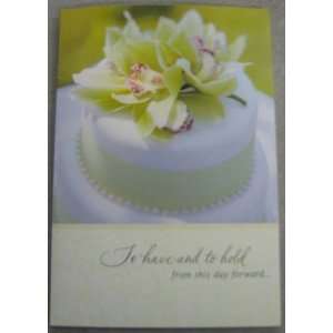  Hallmark Wedding Card JNG4034 To Have And To Hold Music Card 