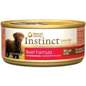  Instinct Canned Dog Food, Beef, 5.5 oz.: Pet Supplies