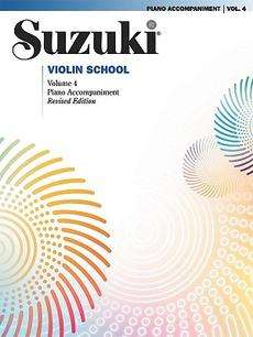 Suzuki Violin School, Volume 4: Piano Accompaniment NEW 9780739058800 