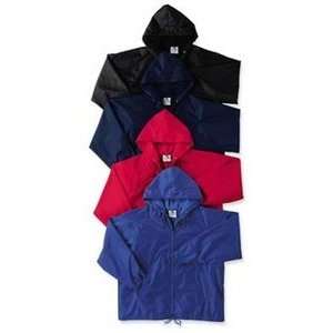  Zip Front Hooded Coachs Jacket (disc) by Augusta 