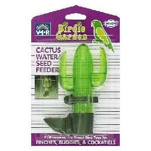    Vo Toys Cactus Water and Seed Feeder Bird Toy