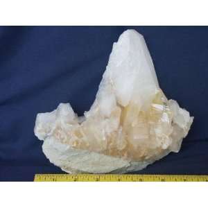  Rare Large Golden Healer Quartz Crystal Cluster (Arkansas 