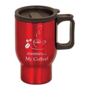 Red Travel Mug:  Kitchen & Dining