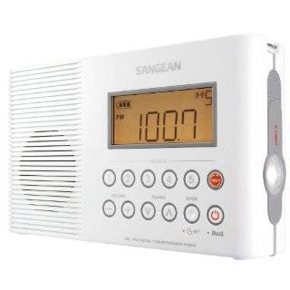    Sony ICF CD73V Shower CD Player/Clock Radio (White): Electronics