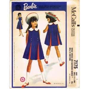   Girls Dress Matching Barbie Doll Costume Size 8 Arts, Crafts & Sewing