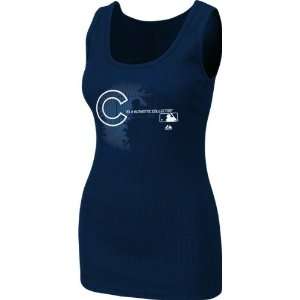   Cubs Navy Womens 2012 AC Change Up Tank Top